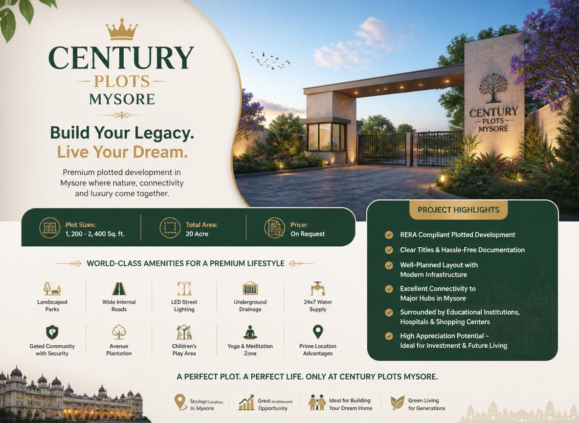 Century Plots Mysore